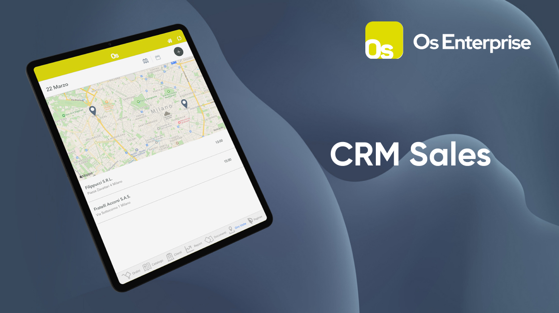 la soluzione CRM per i commerciali order sender